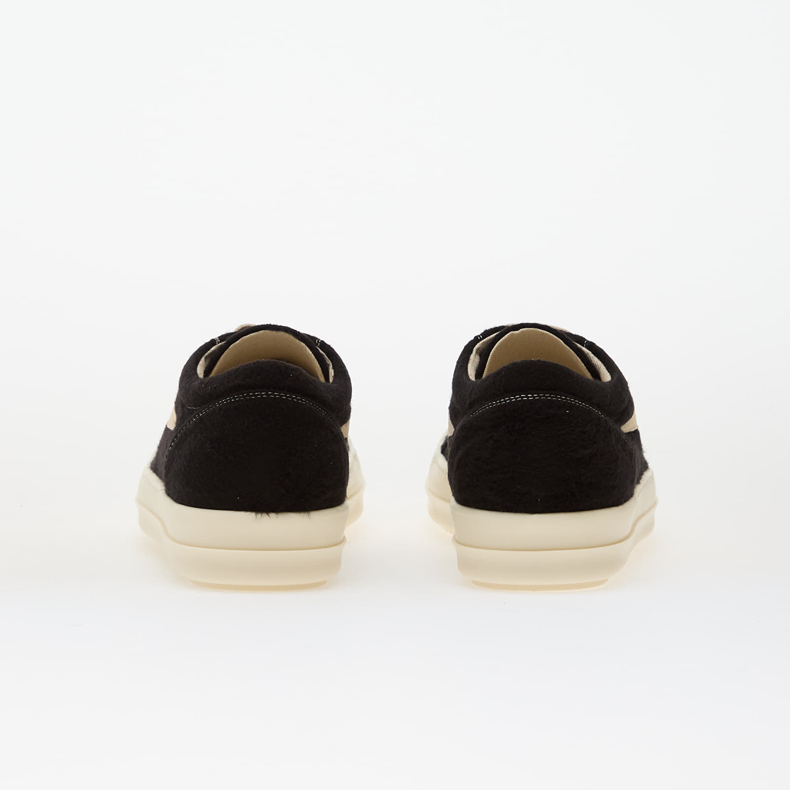 Buty damskie Rick Owens Woven Shoes - Vintage Sneaks Black/ Milk/ Milk