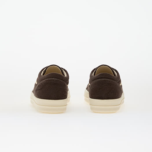 Rick Owens Woven Shoes - Vintage Sneaks Dark Dust/ Milk/ Milk