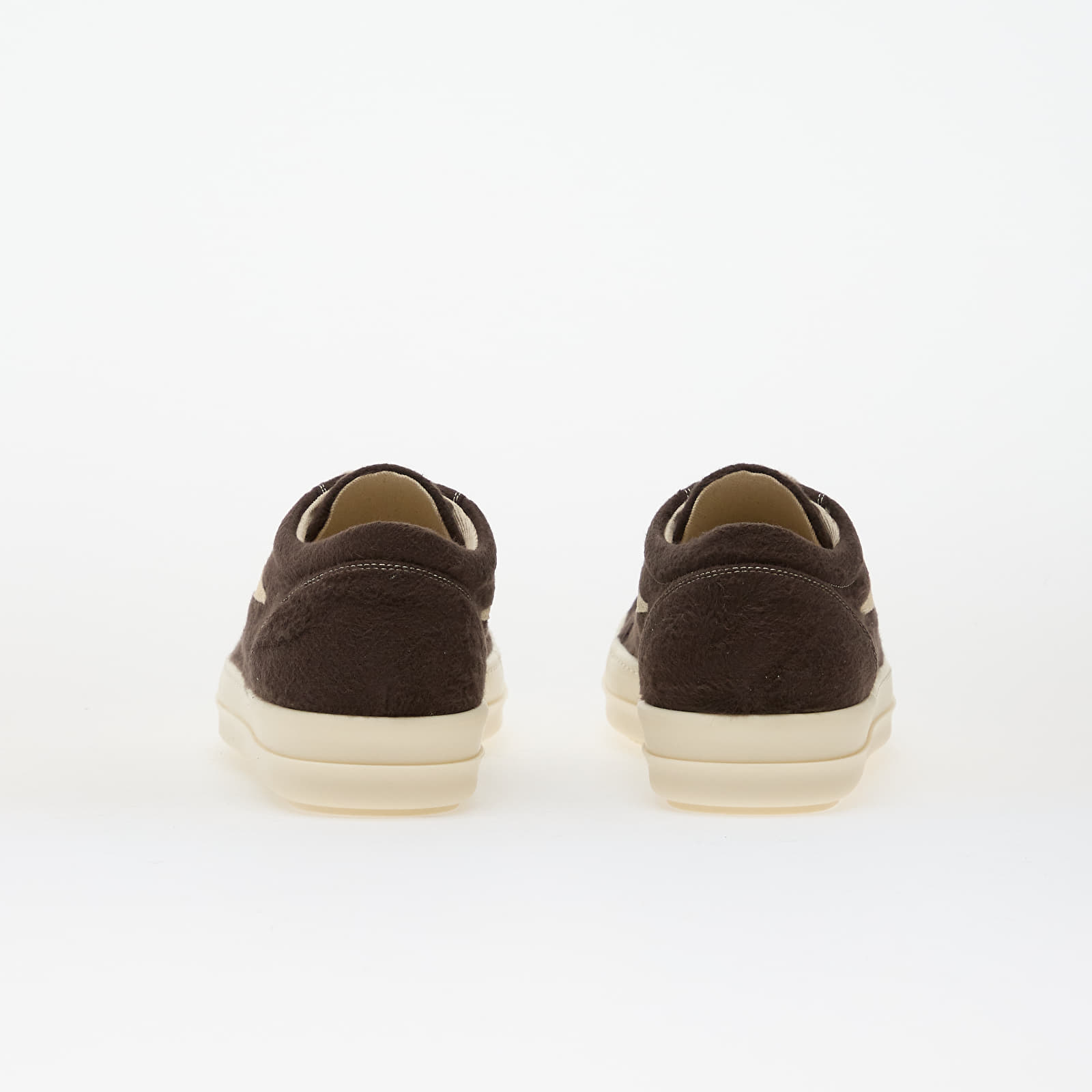 Buty męskie Rick Owens Woven Shoes - Vintage Sneaks Dark Dust/ Milk/ Milk