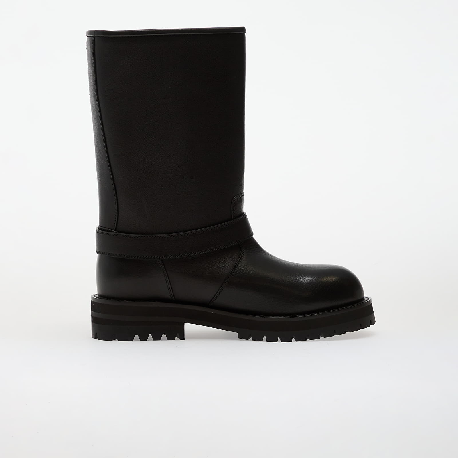 Sapatos de homem Off-White Off Track Boot Black/ Silver