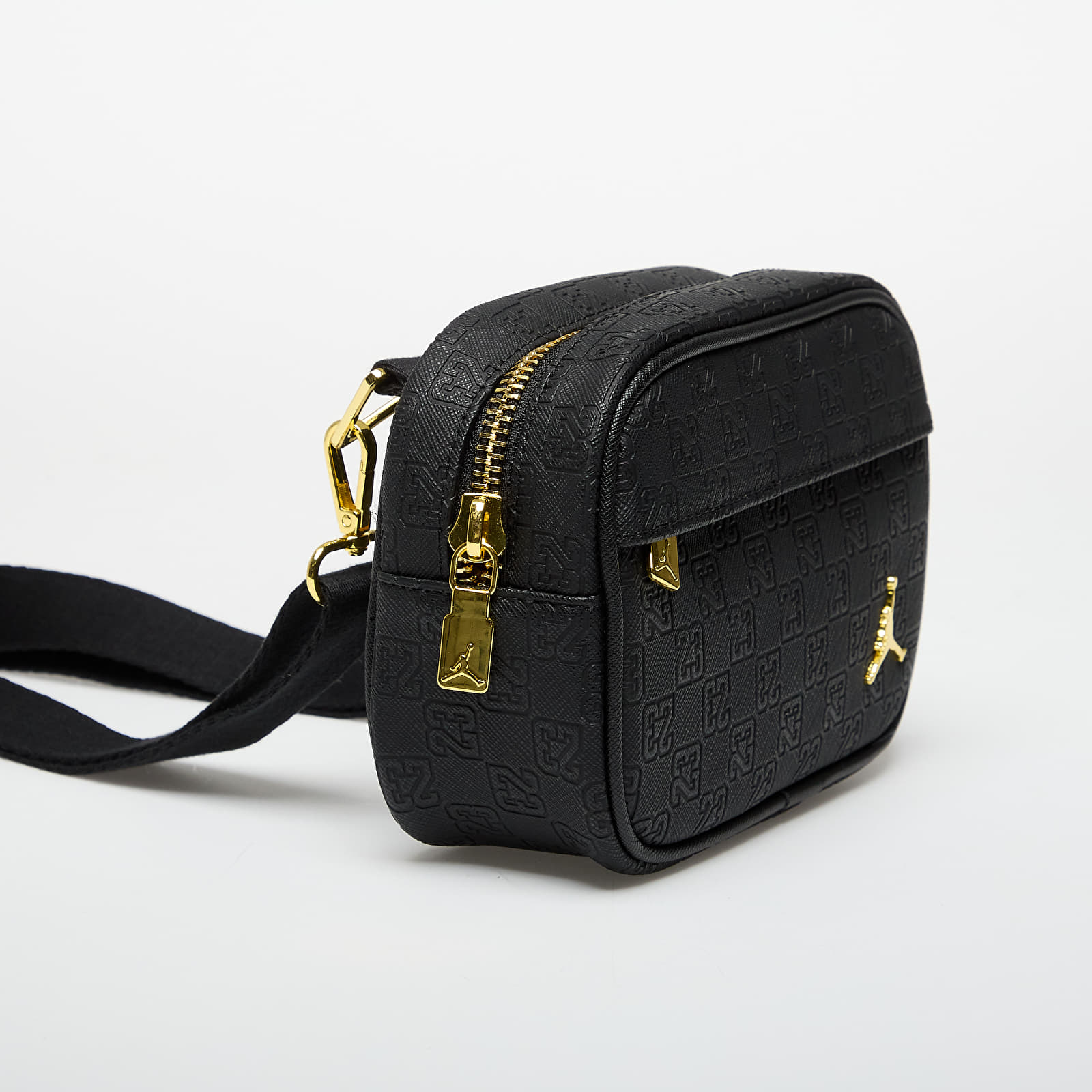 Skuldertasker til mænd Jordan Jam Monogram Camera Bag Black/ Gold