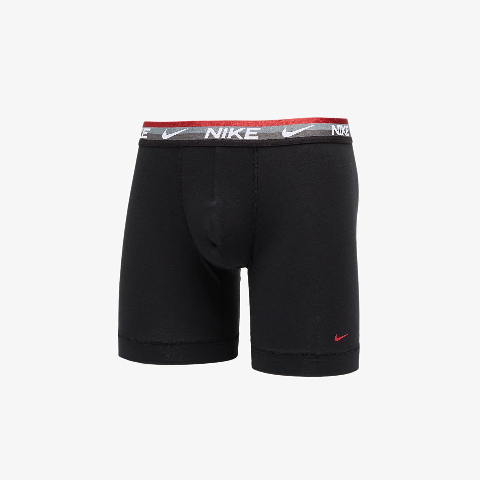 Boksershorts for menn Nike Dri-FIT Everyday Cotton Stretch Boxer Brief 3-Pack Black
