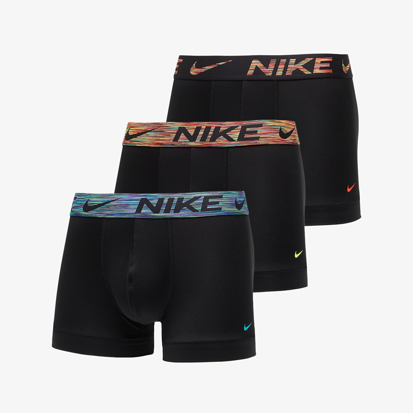 Boxeri Nike Dri-FIT Essential Micro Trunk 3-Pack Black S