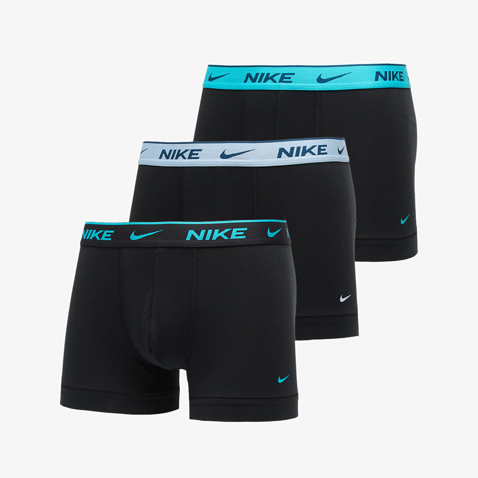 Bokserice Nike Dri-FIT Everyday Cotton Stretch Trunk 3-Pack Black