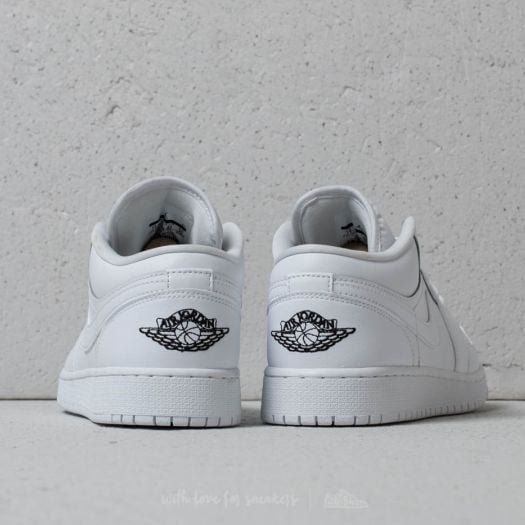 air jordan low gs triple white