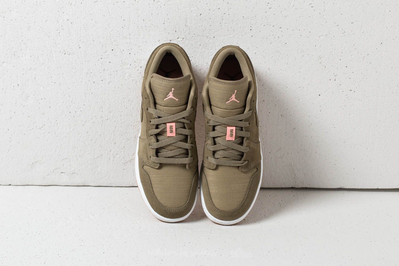 Women s shoes Air Jordan 1 Low GG Trooper Bleached Coral White Footshop