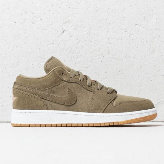 Women s shoes Air Jordan 1 Low GG Trooper Bleached Coral White