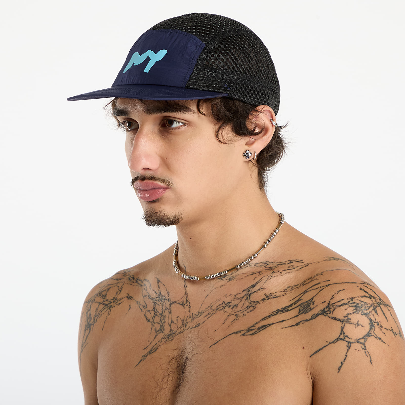 Hætter Bandit Open Mesh Run Hat NY Navy/ Black