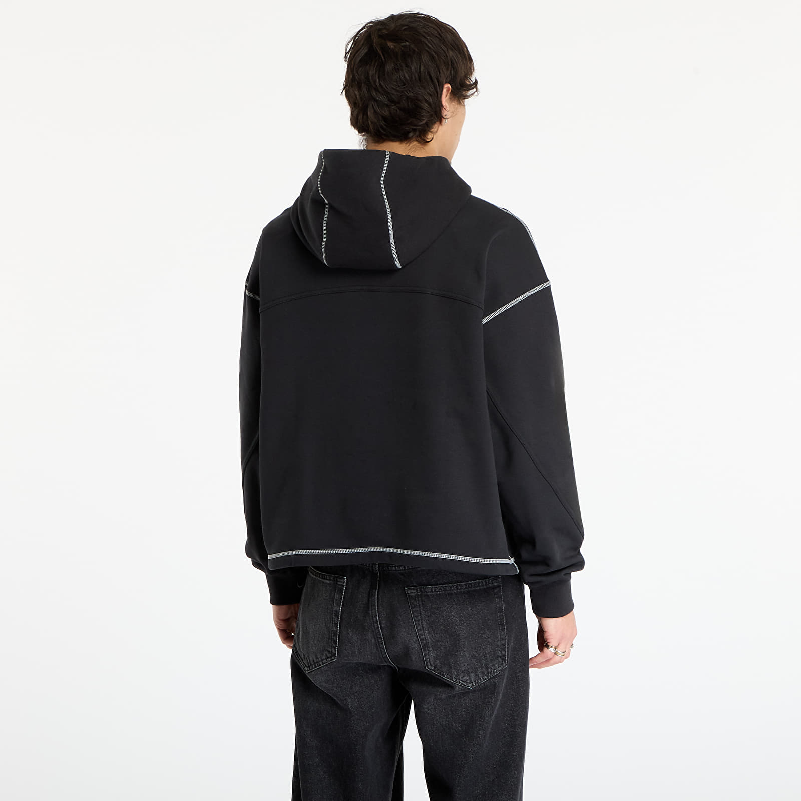 Sweatjacken und Sweatshirts adidas x LA Originals Santa Monica Hoodie Black
