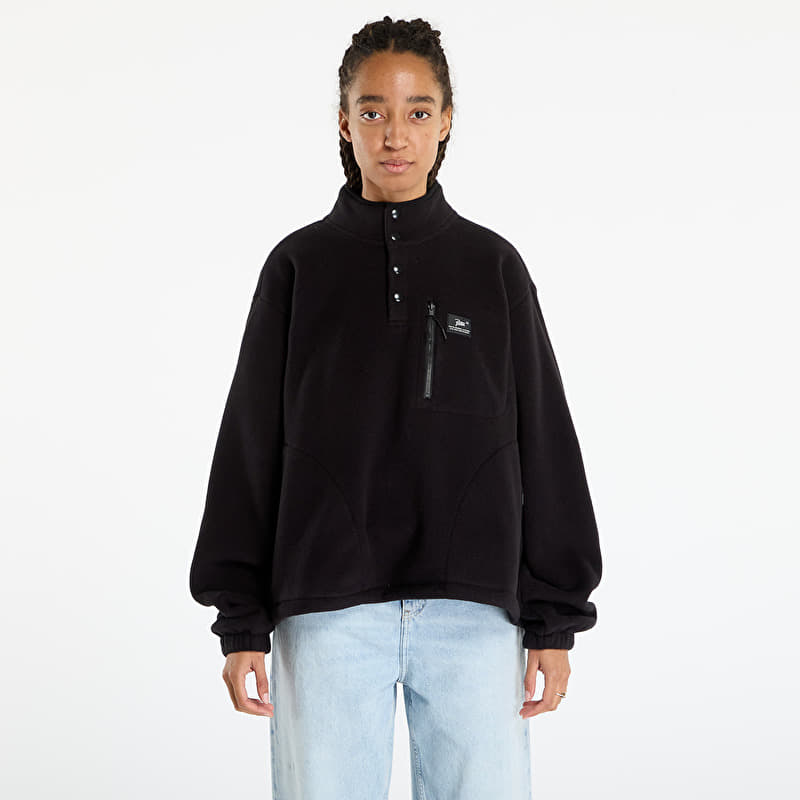 Sweatshirt Patta Sherpa Fleece Overhead UNISEX Black