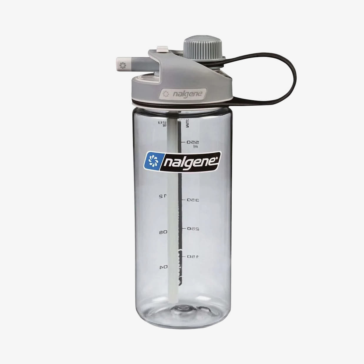 Sticlă Nalgene MultiDrink Clear/ Gray 600 ml