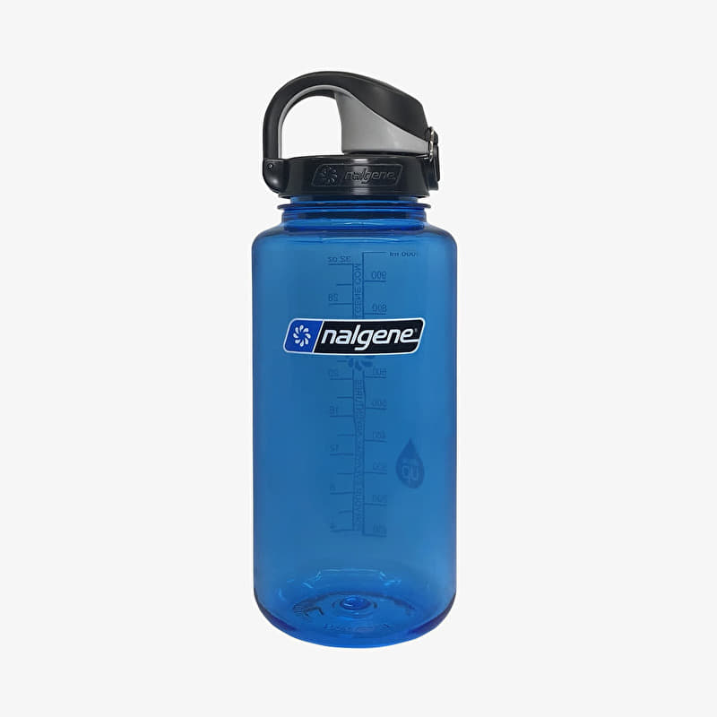 Bottle Nalgene 1000 ml Wide Mouth On The Fly Slate/ Black