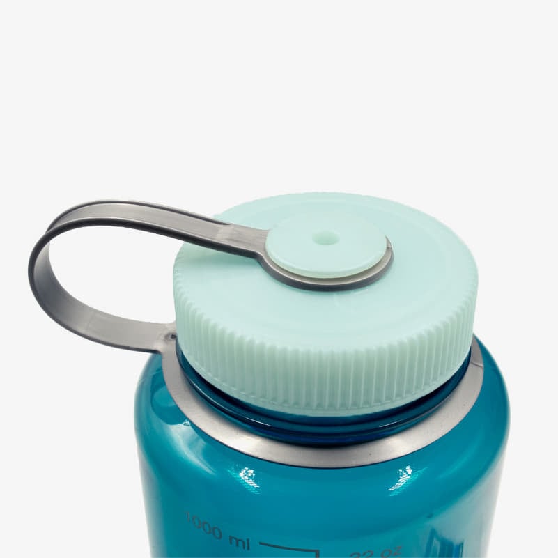 Drinkflessen Nalgene Wide-Mouth 1000ml Sustain Trout Green