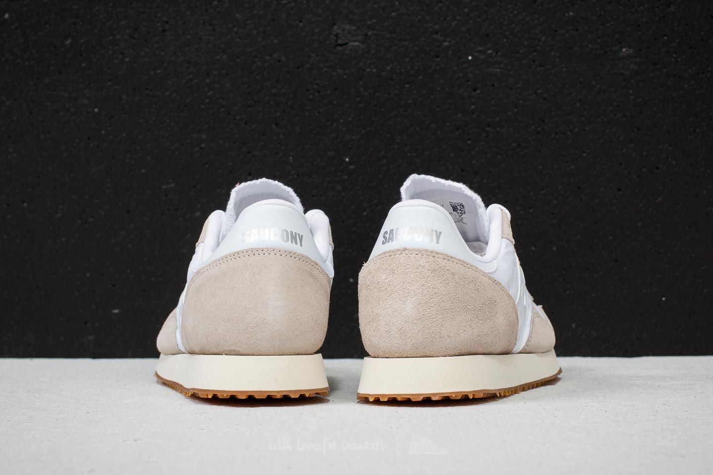 Herresko Saucony DXN Trainer Vintage White/ Gum