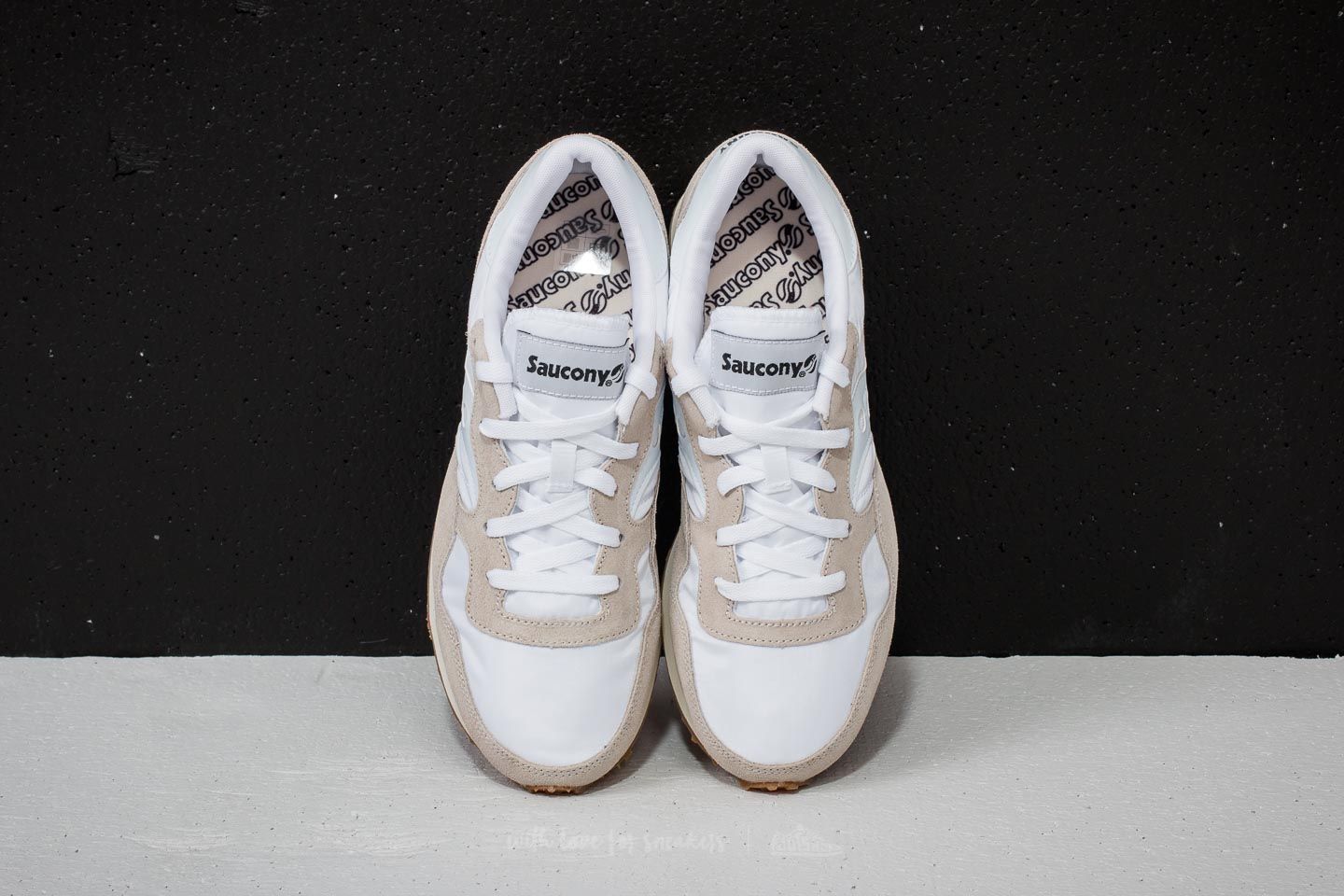 Herresko Saucony DXN Trainer Vintage White/ Gum