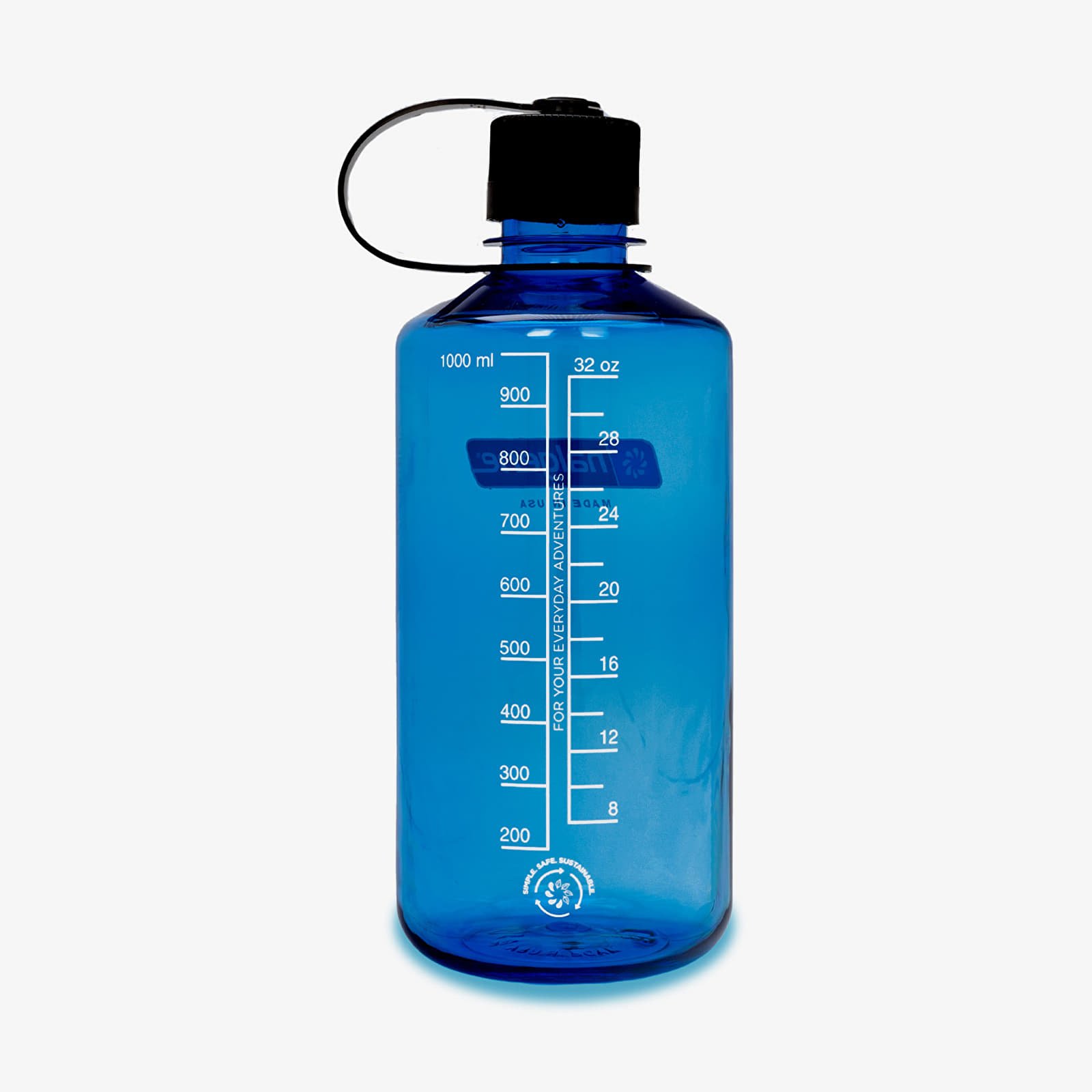 Trinkflaschen Nalgene 1000ml Narrow Mouth Sustain Slate