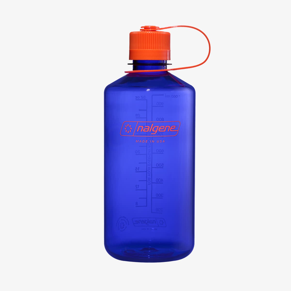 Láhve na pití Nalgene 1000ml Narrow Mouth Sustain Periwinkle