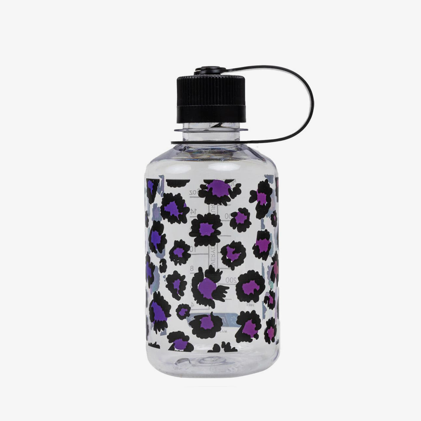 Sticlă Nalgene 500ml Narrow Mouth Clear Rainbow Cheetah Universal