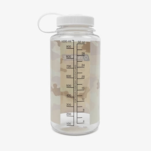 Nalgene 1000 ml Wide Mouth Clear /White Camo