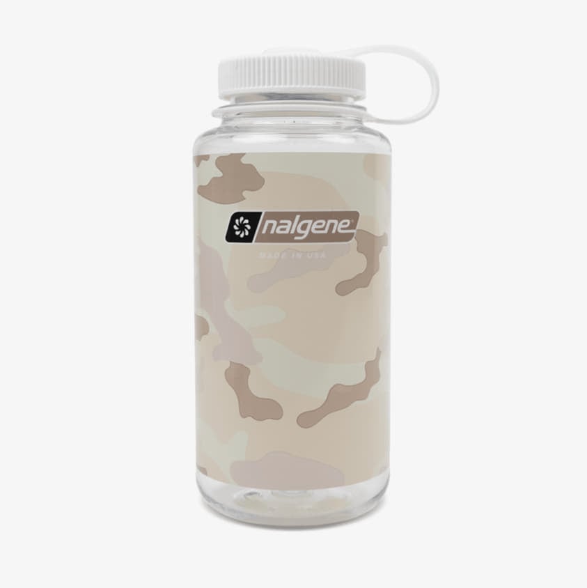 andere Accessoires Nalgene 1000 ml Wide Mouth Clear /White Camo
