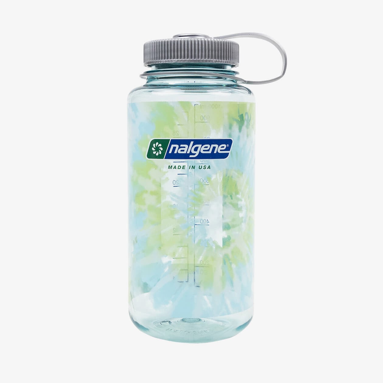Sticlă Nalgene 1000 ml Wide Mouth Seafoam/ Platinum Blue Tie Dye Universal