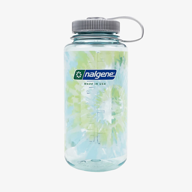 Bottle Nalgene 1000 ml Wide Mouth Seafoam/ Platinum Blue Tie Dye