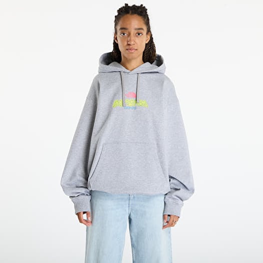 The North Face U Expedition Celebration Oversized Hoodie UNISEX Light Grey Heather