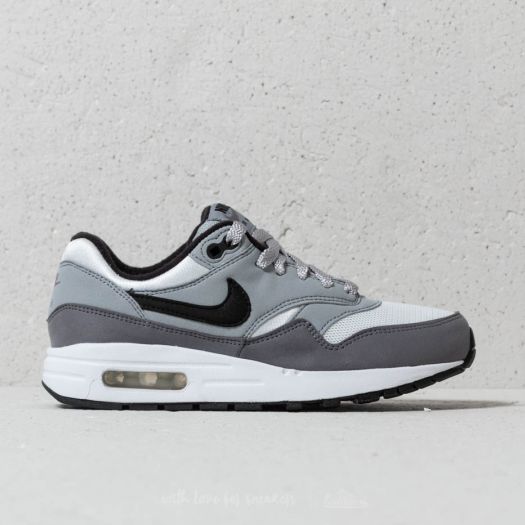 Damen Sneaker und Schuhe Nike Air Max 1 GS White Black Wolf Grey Gunsmoke Footshop