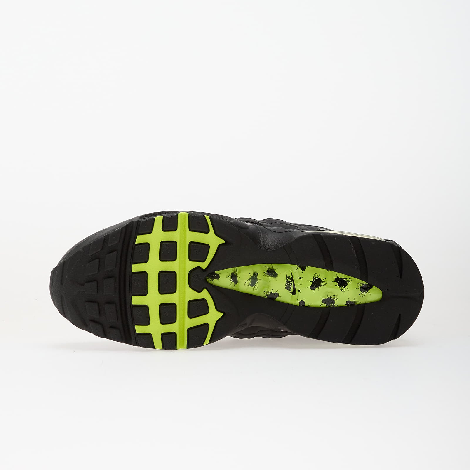 Scarpe uomo Nike Air Max 95 Premium Black/ Neon Yellow-Black-Mtlc Dark Grey