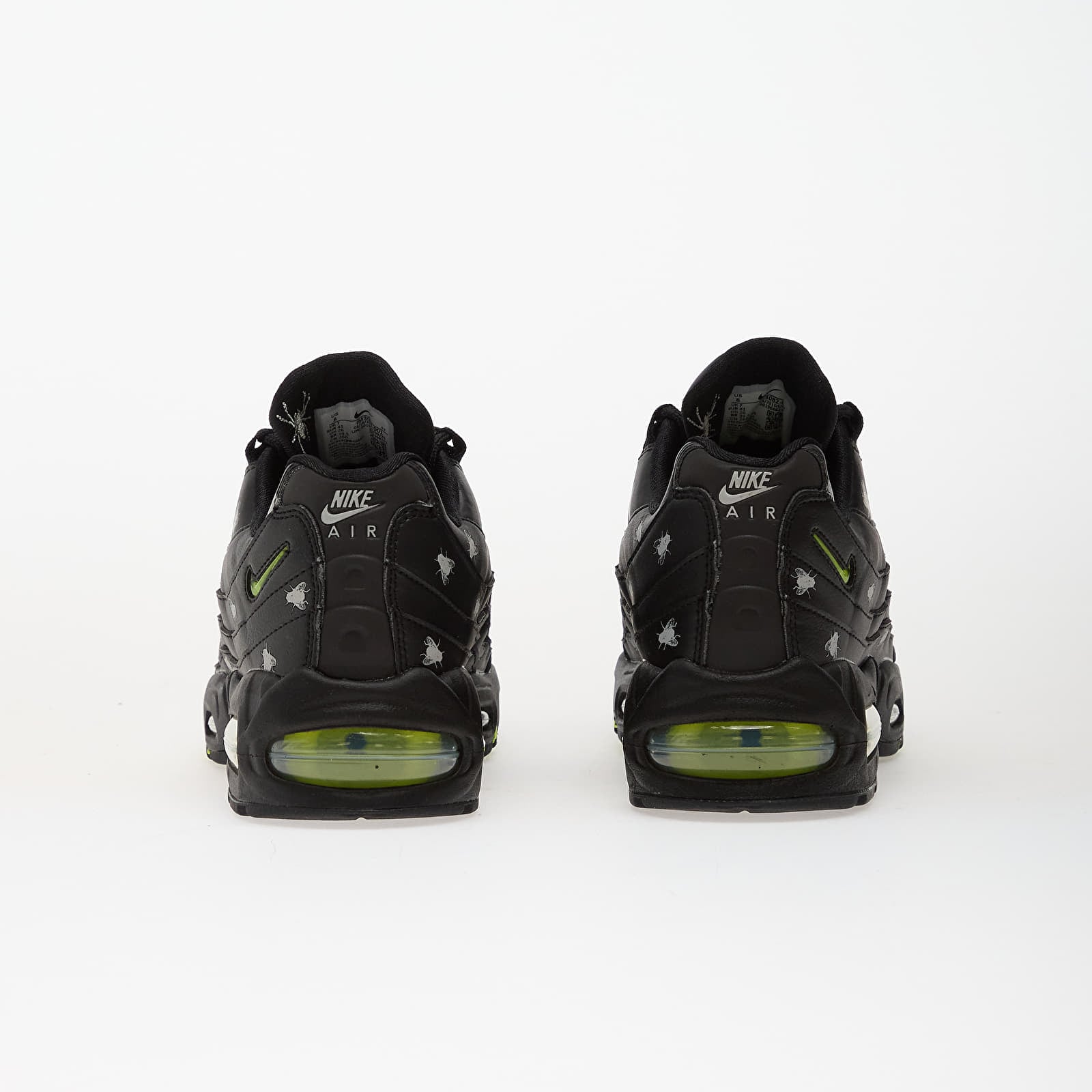 Scarpe uomo Nike Air Max 95 Premium Black/ Neon Yellow-Black-Mtlc Dark Grey