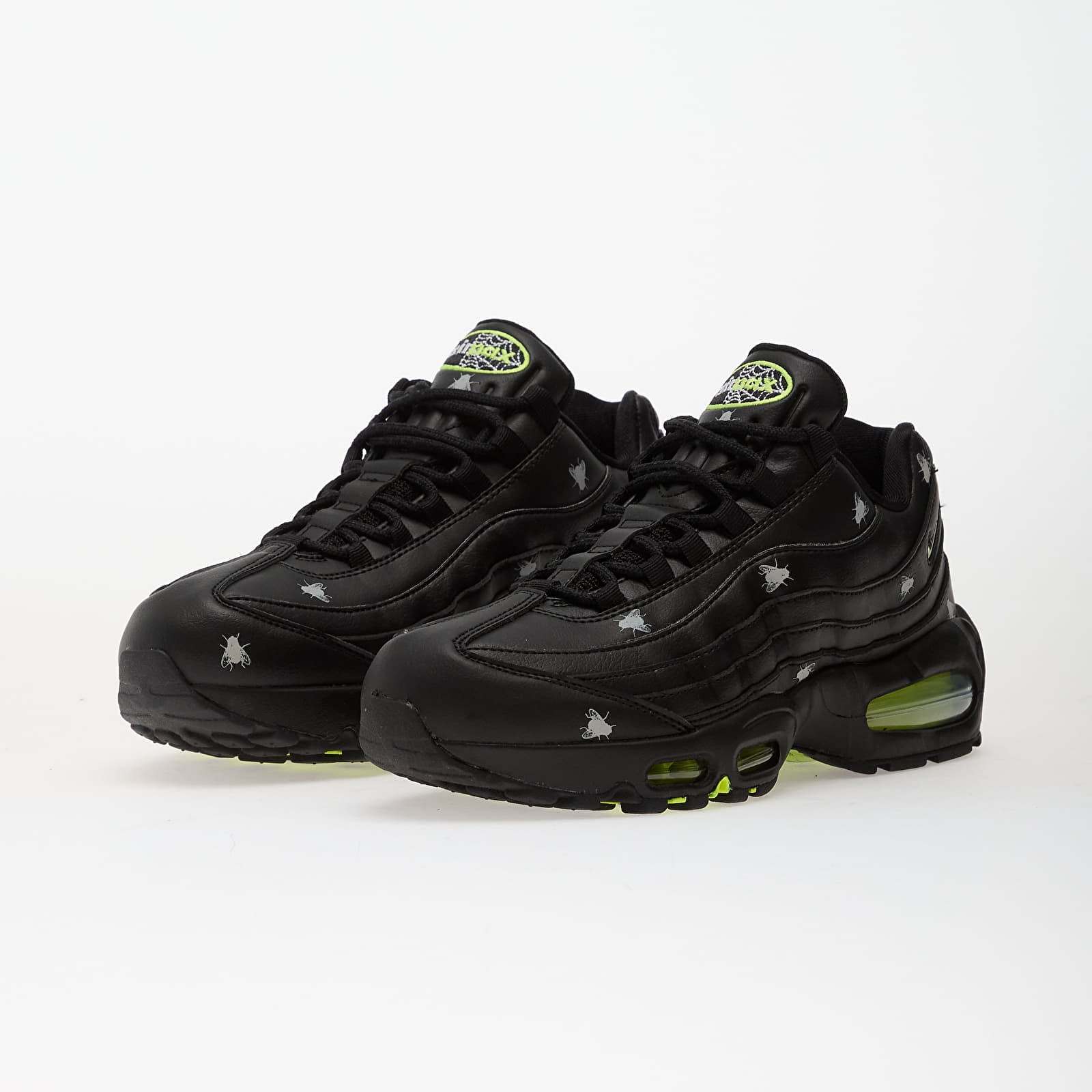 Scarpe uomo Nike Air Max 95 Premium Black/ Neon Yellow-Black-Mtlc Dark Grey