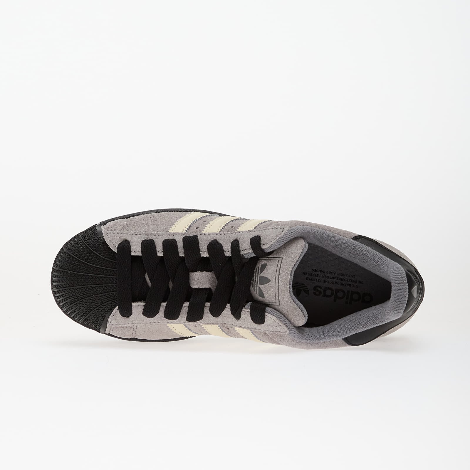 Men's shoes adidas Superstar II Grey Three/ Crew White/ Core Black