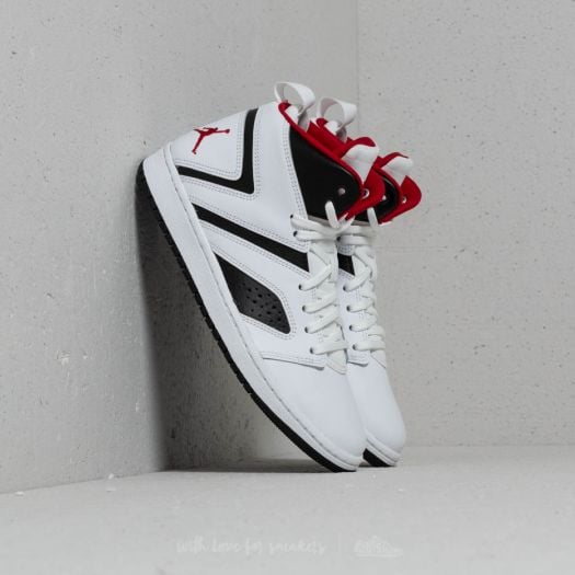 Women s shoes Jordan Flight Legend BG White Gym Red Black Footshop