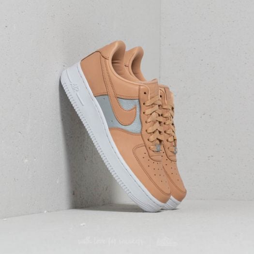Women s shoes Nike Air Force 1 07 SE Premium Wmns Bio Beige Metallic Silver Footshop