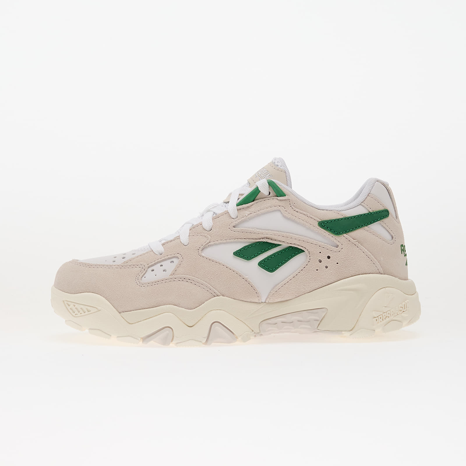 Sapatos de homem Reebok Preseason 94 Low Luxegrey/ Chalk/ Glen Green