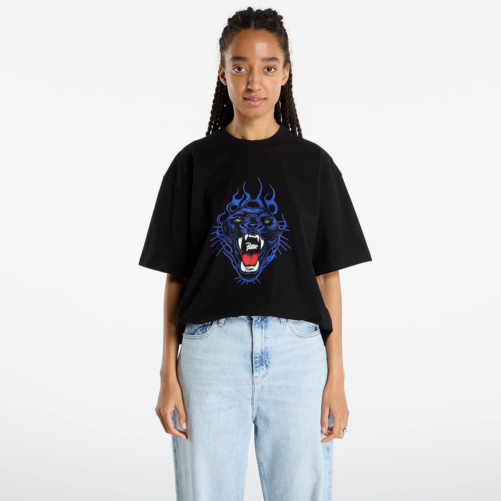 T-shirts Patta Fire Panther T-Shirt UNISEX Black