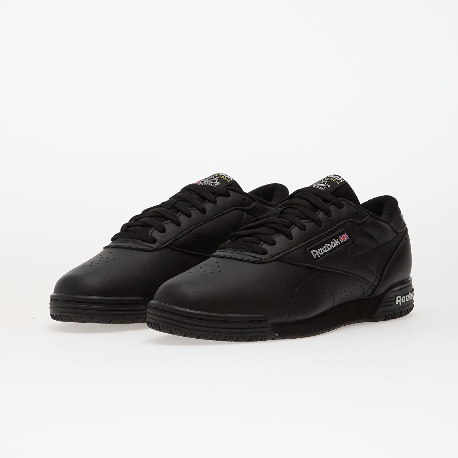 Мужская обувь Reebok Ex-O-Fit Low Clean Logo Intense Black/ Silver/ Silver