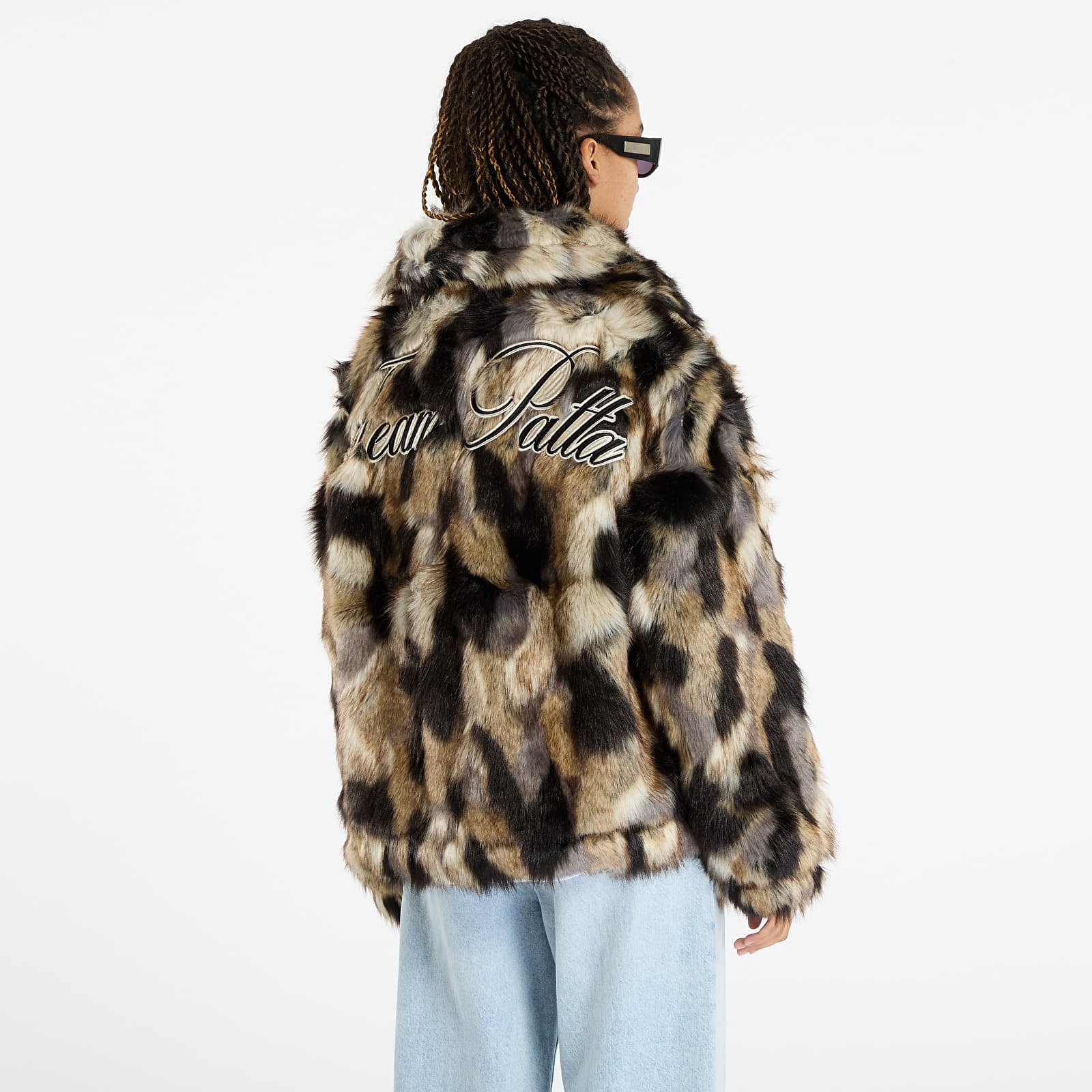 Casacos Patta Faux Fur Patchwork Jacket UNISEX Multi