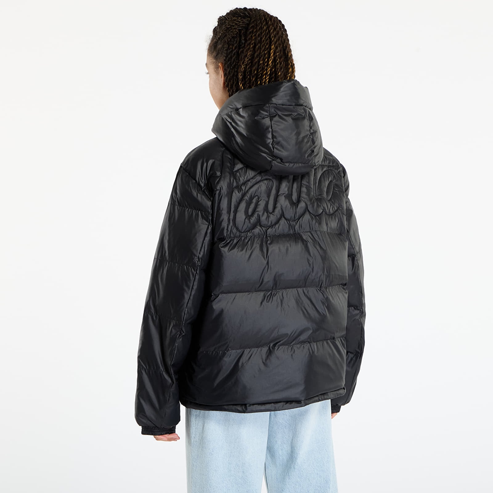 Jackets Patta Quilted Script Logo Puffer Jacket UNISEX Black
