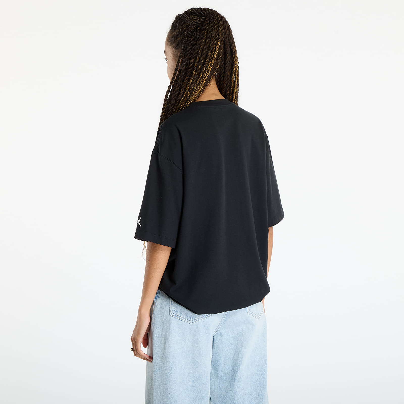 T-shirts Jordan Flight Women's Oversized T-Shirt Black/ Varsity Red