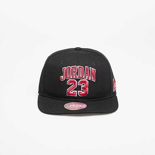Jordan Jan Jersey Flatbrim Cap Black