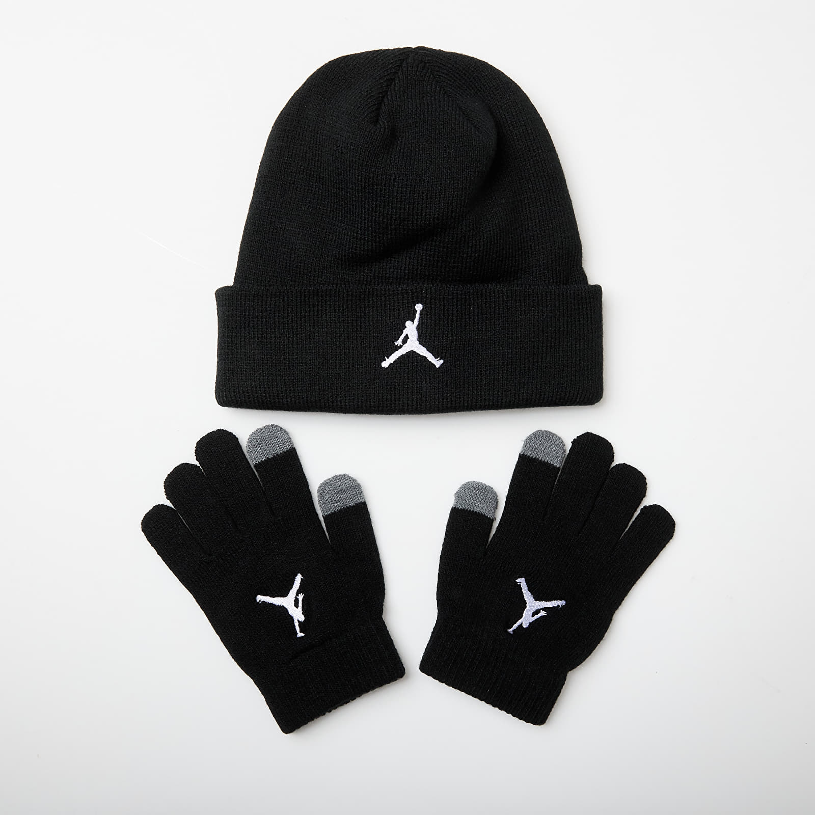 Детски анцузи Jordan Essentials Beanie Set Black