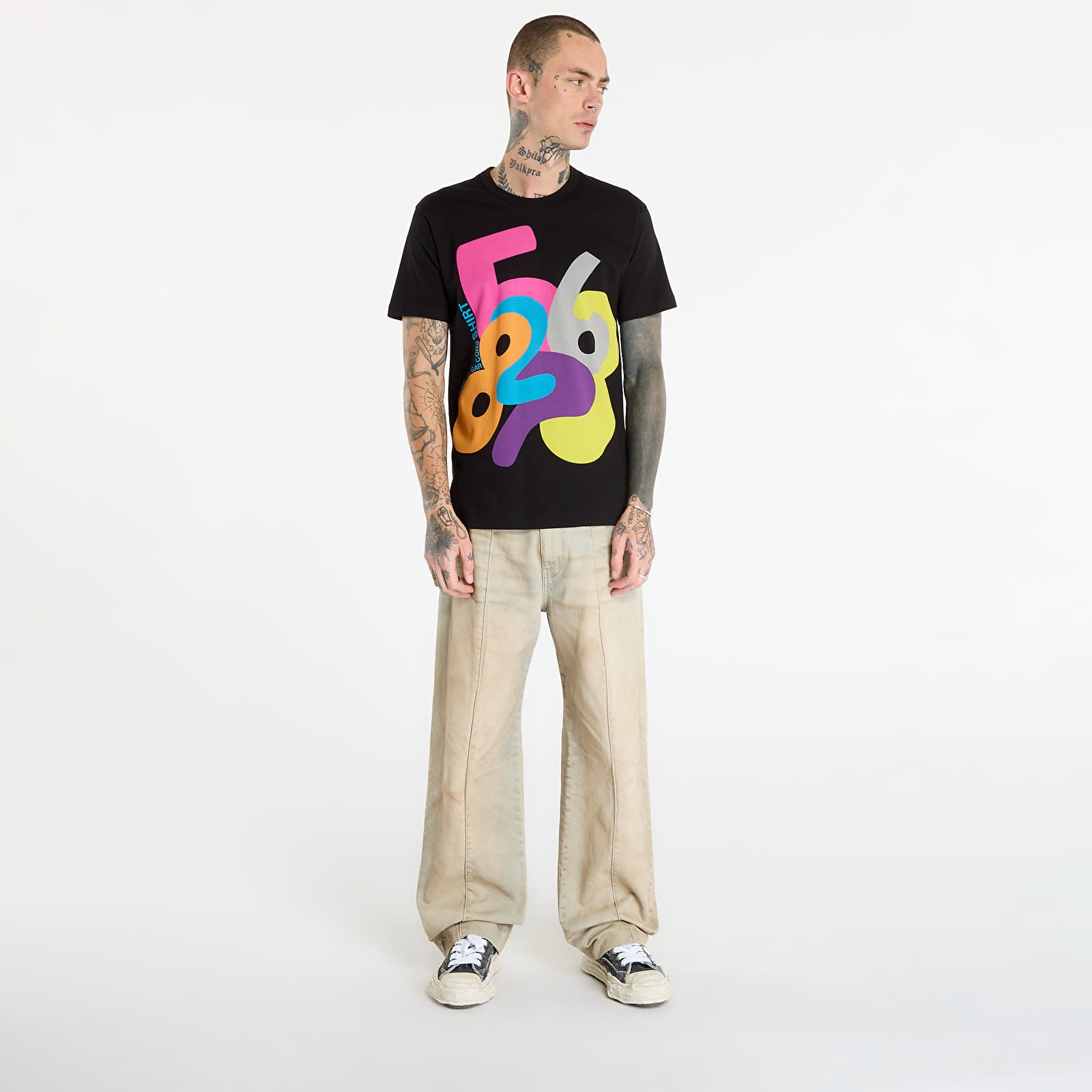 Men's T-shirts Comme des Garçons SHIRT T-Shirt With Graphic Print Black