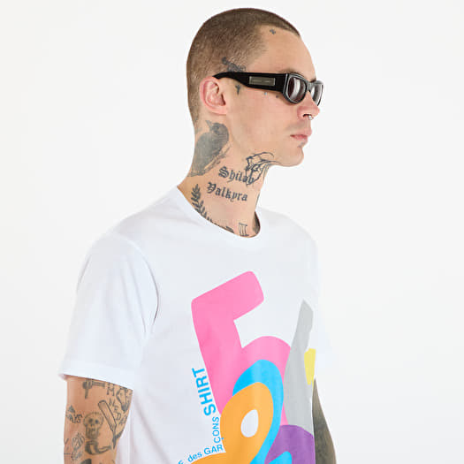 Comme des Garçons SHIRT T-Shirt With Graphic Print White | Footshop