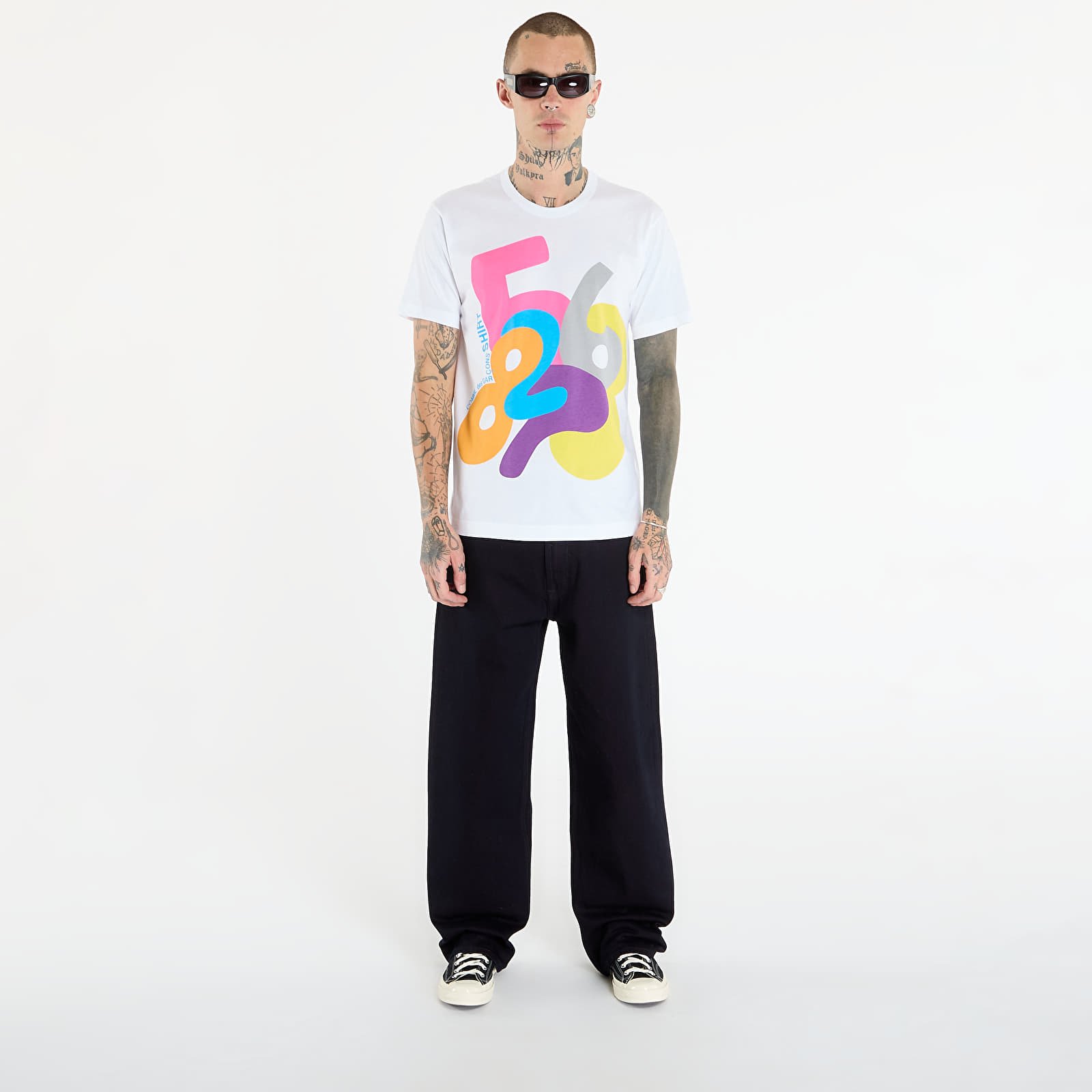 Men's T-shirts Comme des Garçons SHIRT T-Shirt With Graphic Print White