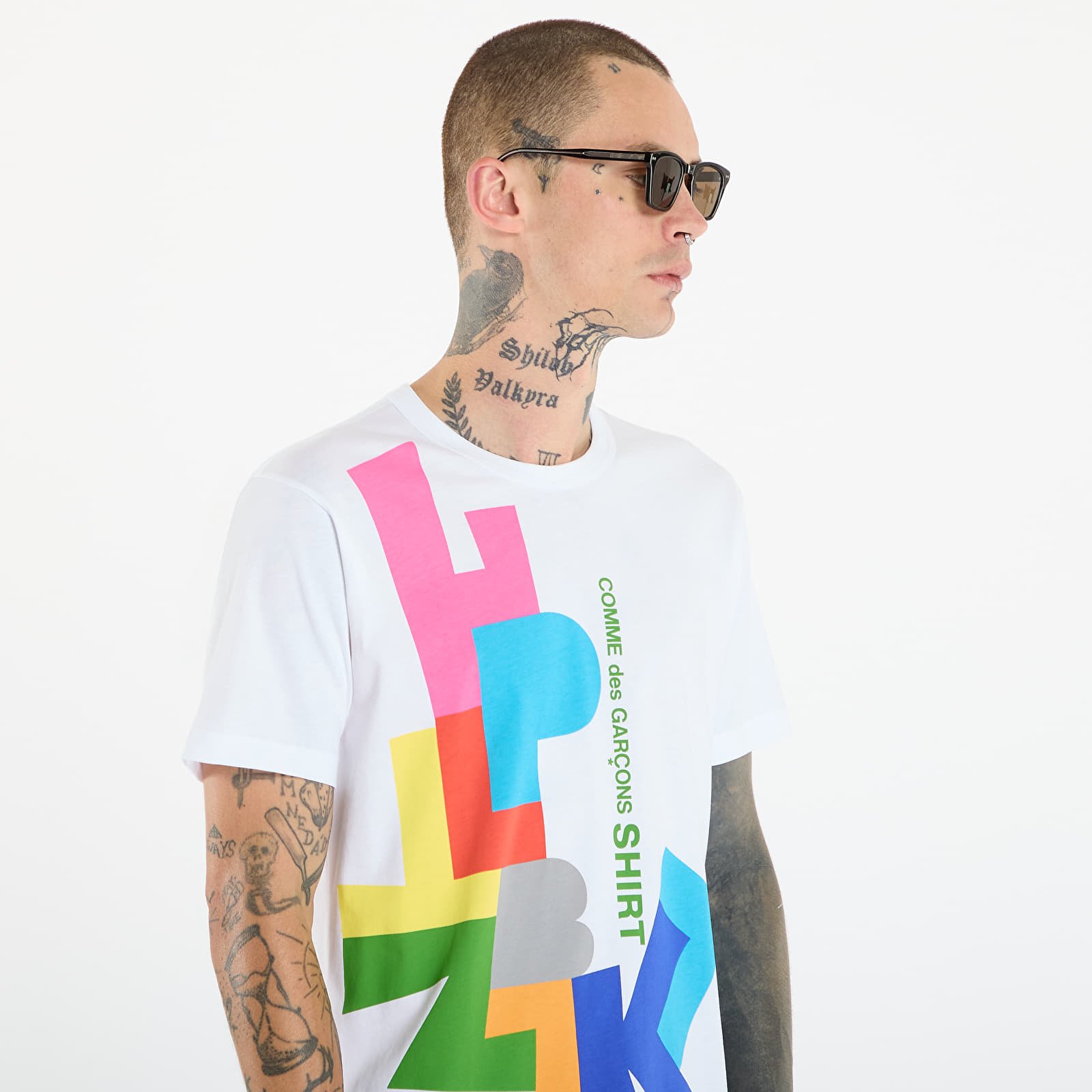 Men's T-shirts Comme des Garçons SHIRT T-Shirt With Graphic Print White