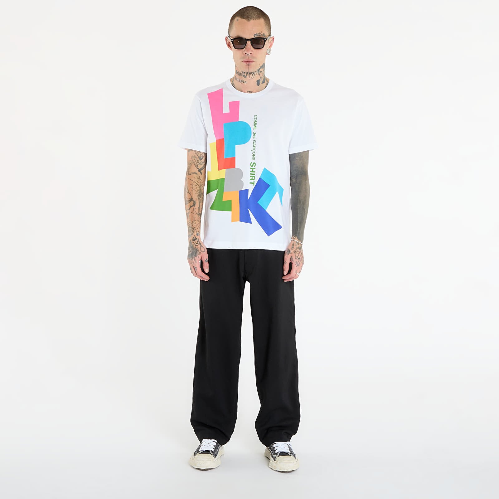 Men's T-shirts Comme des Garçons SHIRT T-Shirt With Graphic Print White