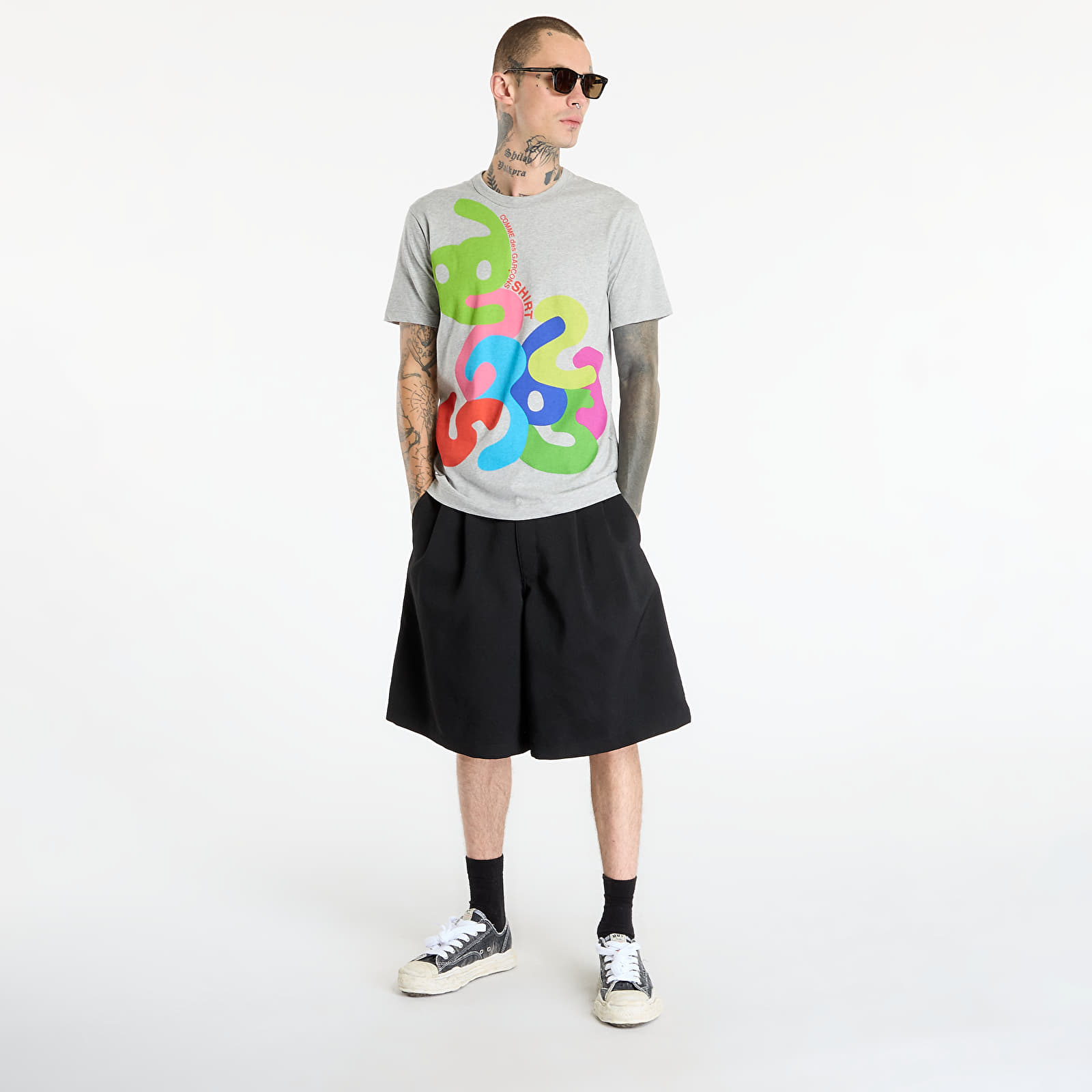 Men's T-shirts Comme des Garçons SHIRT T-Shirt With Graphic Print Black