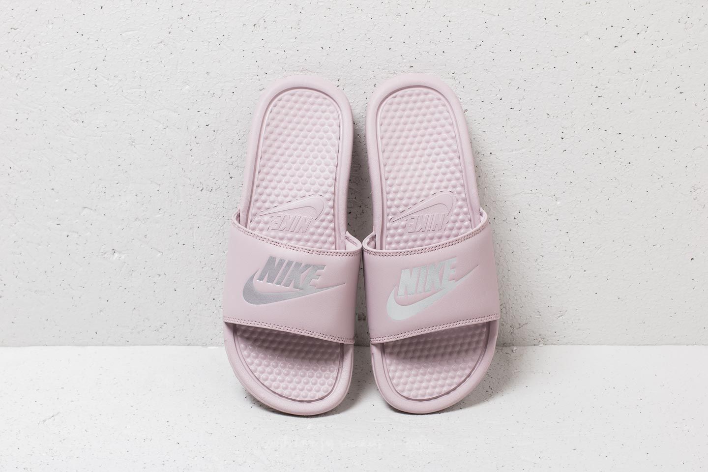 Ženske tenisice Nike Wmns Benassi Jdi Particle Rose/ Metallic Silver