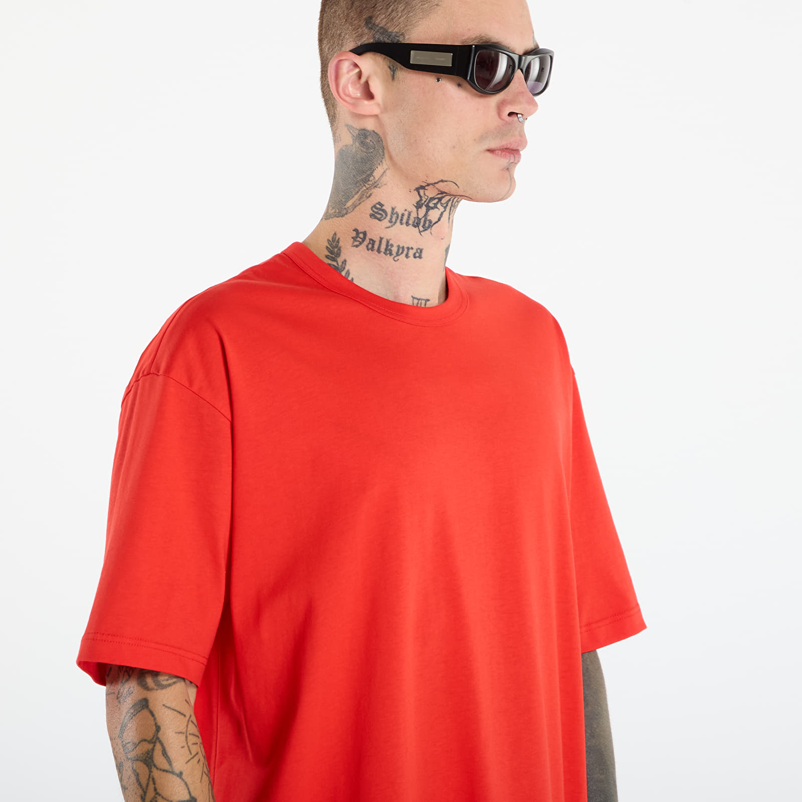 Men's T-shirts Comme des Garçons SHIRT Oversized T-Shirt Red